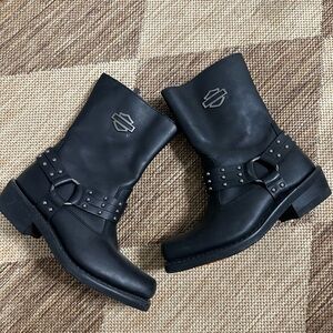 Harley-Davidson Black Riding Boots